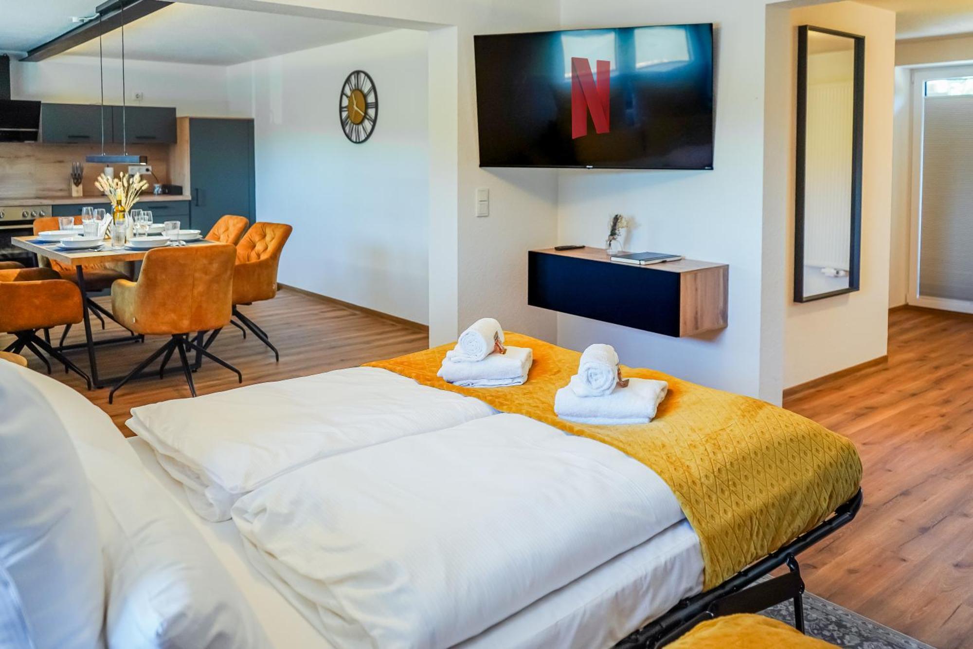 7Seas Boutique Ferienhaus Bostalsee - 2 Apartments Oder Ganzes Haus, Mit Sauna Нохфелден Екстериор снимка