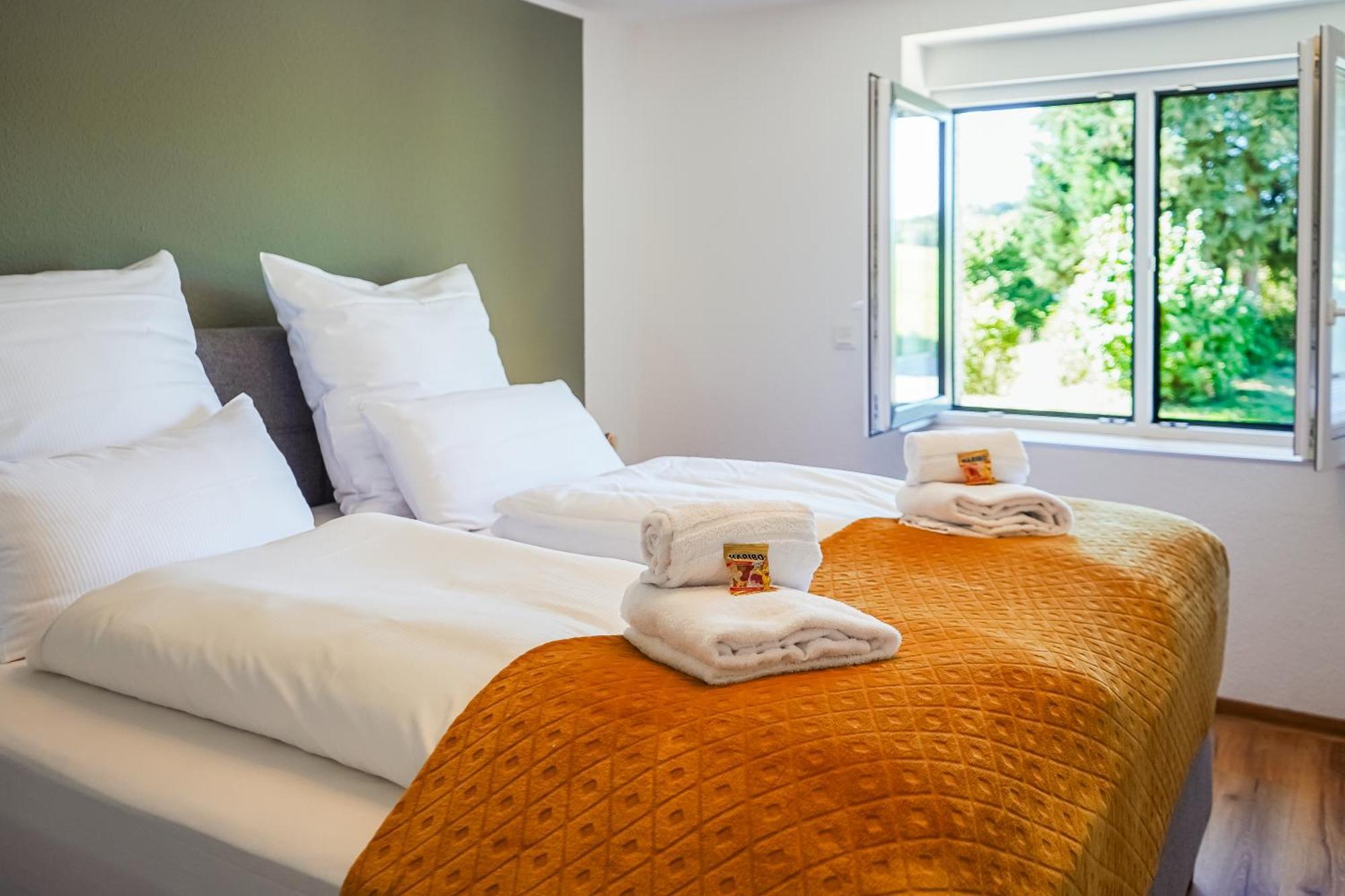 7Seas Boutique Ferienhaus Bostalsee - 2 Apartments Oder Ganzes Haus, Mit Sauna Нохфелден Екстериор снимка