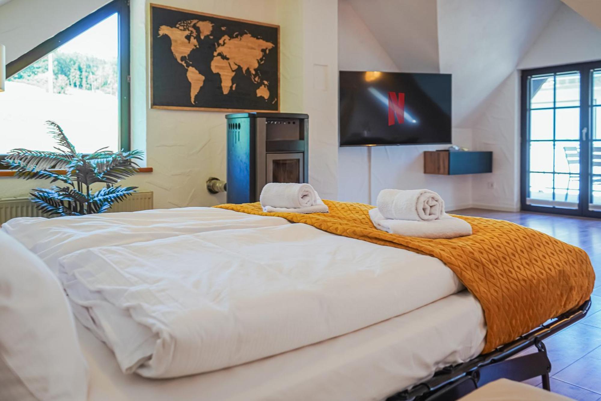 7Seas Boutique Ferienhaus Bostalsee - 2 Apartments Oder Ganzes Haus, Mit Sauna Нохфелден Екстериор снимка