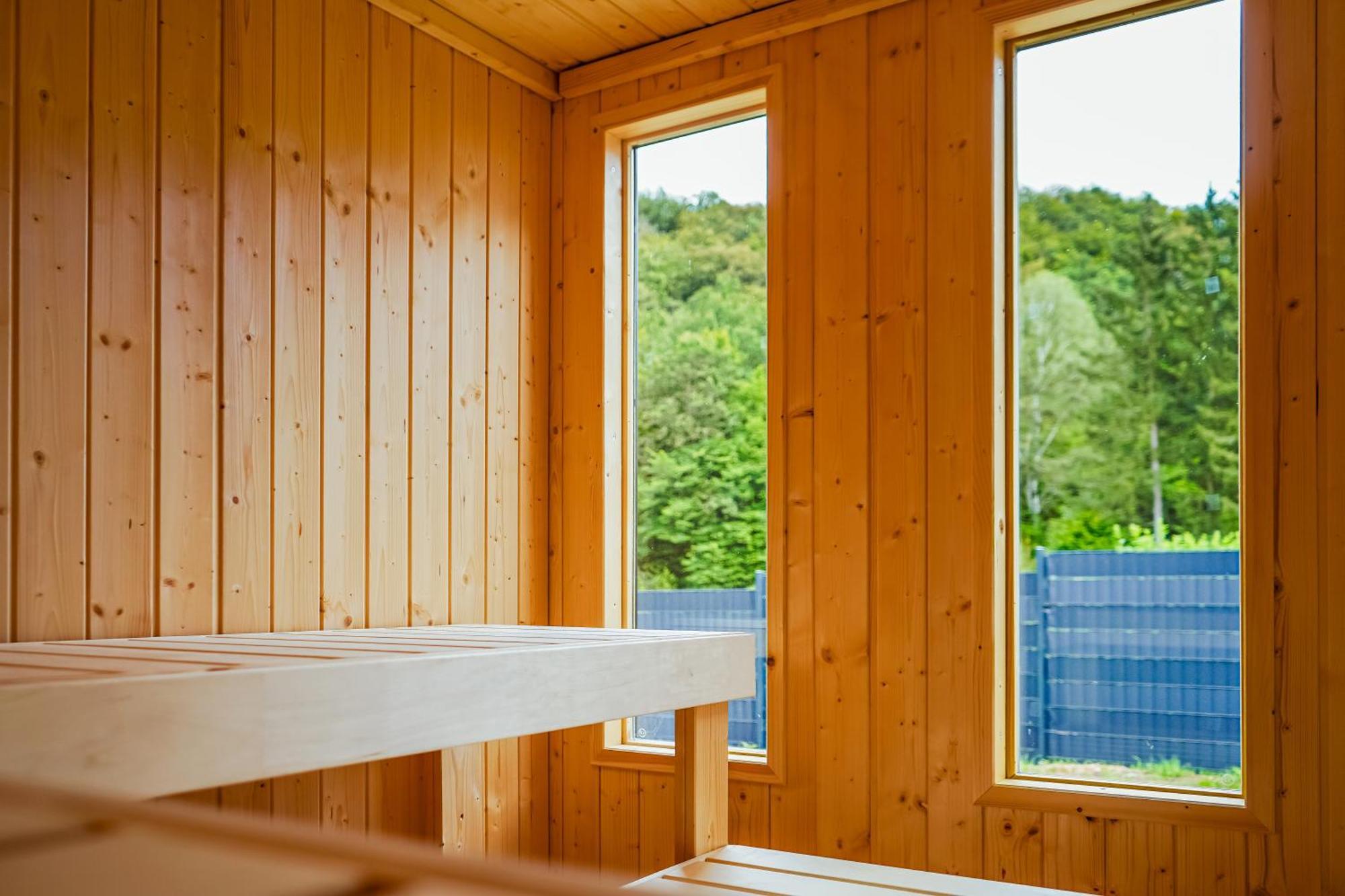 7Seas Boutique Ferienhaus Bostalsee - 2 Apartments Oder Ganzes Haus, Mit Sauna Нохфелден Екстериор снимка